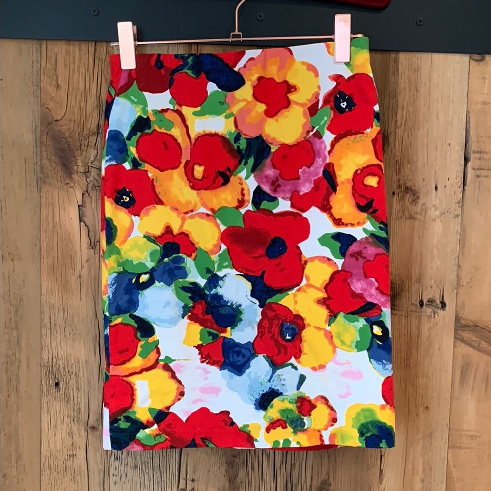 Floral Print Women's Skirt